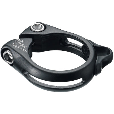 Uc Seat Clamp,Cable Guide 34.9, W/Promax Logo Aluminum Seatpost Clamp Ultracycle Seatposts