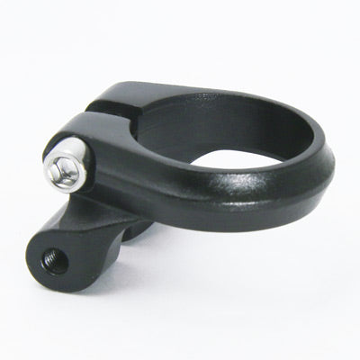 Uc Seat Clmp W/Rack Mnt,28.6 Alloy,Blk,W/Threaded Eyelets Rack Mount Seatpost Clamp Ultracycle Seatposts