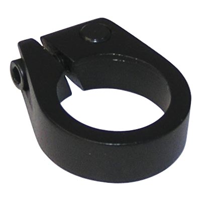 Uc No-Pinch Seat Clmp,31.8,Blk 30G,Alloy,Matte Black No-Pinch Seatpost Clamp Ultracycle Seatposts