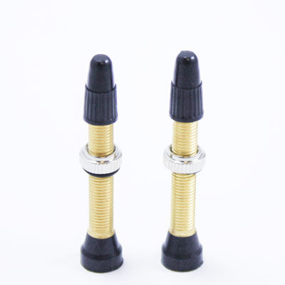 Uc Tubeless Valves, 36Mm Brass, Pair Tubeless Valves  Tubetireca