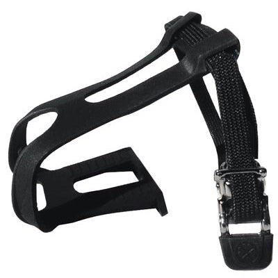 Uc Atb Toeclips&Straps,Med Med Clips/450Mm Nylon Straps Mtb Toe Clips & Straps Sets Ultracycle Pedals