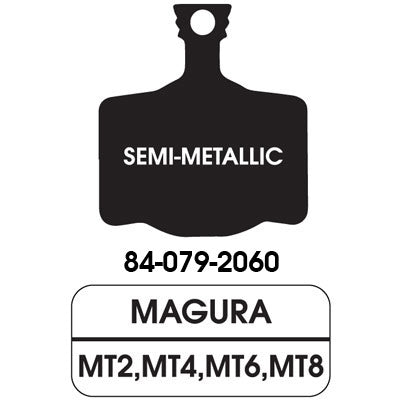 Uc Disc Pads Semi-Metalic Pair Magura Mt2/Mt4/Mt6/Mt8 Disc Brake Pads Ultracycle Brakepads