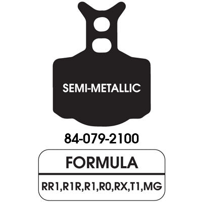 Uc Disc Pads Semi-Metalic Pair Formula Rr1/R1R/R1/R0/T1 Mg Disc Brake Pads Ultracycle Brakepads