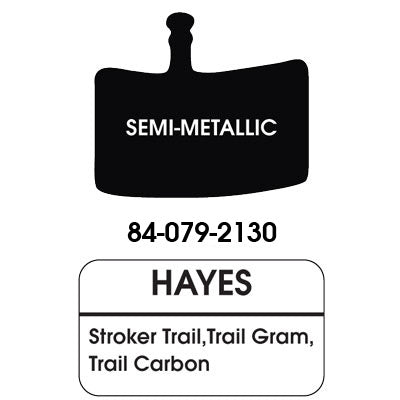 Uc Disc Pads Semi-Metalic Pair Hayes Stroker Trail/Grm/Crbn Disc Brake Pads Ultracycle Brakepads