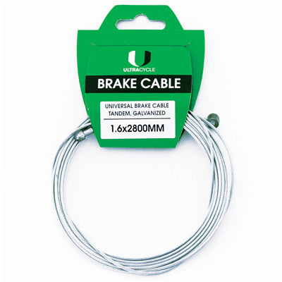 Uc Brake Cable Galvanized Each 1.5X1700Mm Road/Atb Individual Galvanized Brake Cable Ultracycle Cableshous