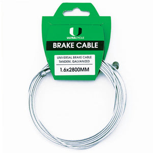 Uc Brake Cable Galvanized Each 1.5X1700Mm Road/Atb Individual Galvanized Brake Cable Ultracycle Cableshous