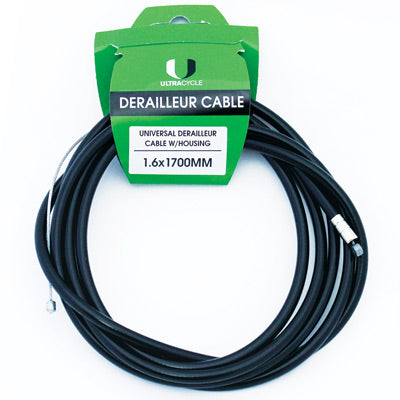 Uc Derail Cable/Housing Galv 1.2X1700Mm Shim/Sram Derailleur Cable And Housing Ultracycle Cableshous