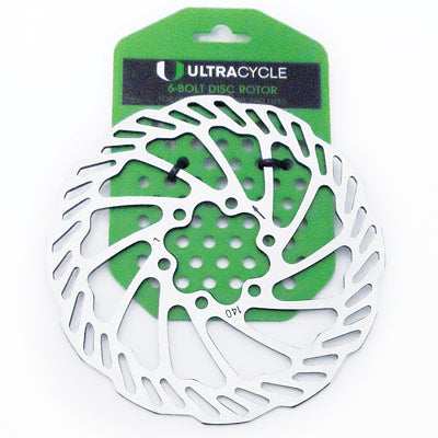 Uc, Rotor, Disc Brake,160Mm For Use On All Brake Pad Types 6-Bolt Disc Rotor Ultracycle Brakes