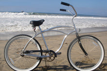 Load image into Gallery viewer, Firmstrong Urban Man Alloy 26" Men's Beach Cruiser Bike - Silver