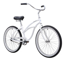 Load image into Gallery viewer, Firmstrong Urban Lady Alloy 26" Women's Beach Cruiser Bike - White