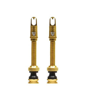 Viair, Tlc Tubeless Valves 50Mm, Gold Tlc Tubeless Valves  Tubetireca