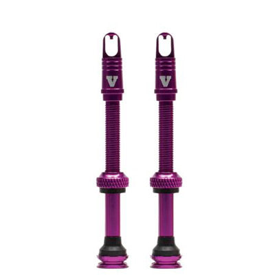 Viair, Tlc Tubeless Valves 60Mm, Purple Tlc Tubeless Valves  Tubetireca