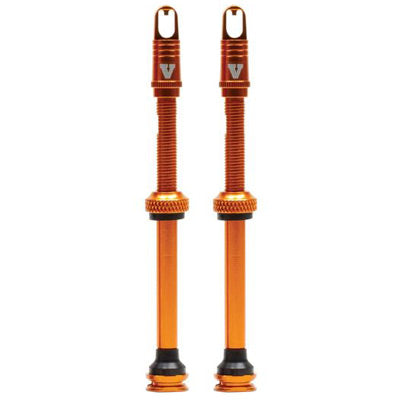 Viair, Tlc Tubeless Valves 80Mm, Orange Tlc Tubeless Valves  Tubetireca