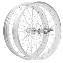 Load image into Gallery viewer, Micargi WH-T752636C 26"x3"x13Gx36H Alloy FAT Rims Wheel Set.