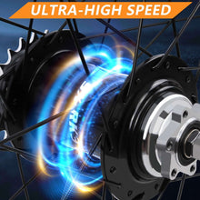 Load image into Gallery viewer, Micagi WH-TR952636RK3 3F/R Wheel Set 26"x4.0 Alloy FAT Rims inter 3-SPEED