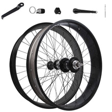 Load image into Gallery viewer, Micagi WH-TR952636RK3 3F/R Wheel Set 26"x4.0 Alloy FAT Rims inter 3-SPEED