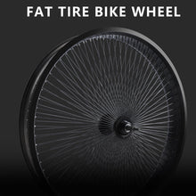 Load image into Gallery viewer, Micargi WH-TR7526140D7 13GX140H Fat Rims Wheel Set FOR 7 SPEED 26"X3",4" Fat Tire