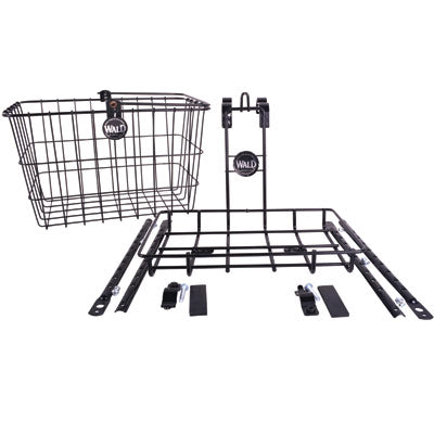 Wald Basket w/ Rack Basket  #3339 Front Basket & Rack Combo