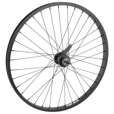 Rr Whl,24X1.75,Bk,Aly,36H 3/8'',Sw,Bk,110Mm,Cb,1S 24'' Alloy Cruiser/Comfort Wheels  Wheels  24''