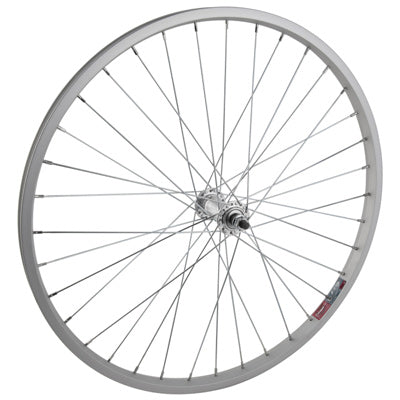 Ft Whl,24X1.75,Sil,Aly,36H 3/8'',Sw,Sil,100Mm 24'' Kids Mtb Wheels  Wheels  24''