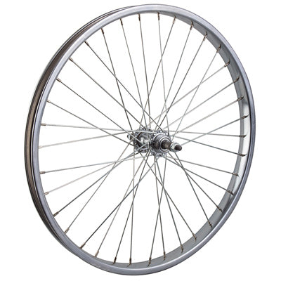 Rr Whl,24X2.125,Cp,Stl,36H 3/8'',Sw,Sil,135Mm,Fw,5-7S 24'' Steel Cruiser/Comfort Wheels  Wheels  24''