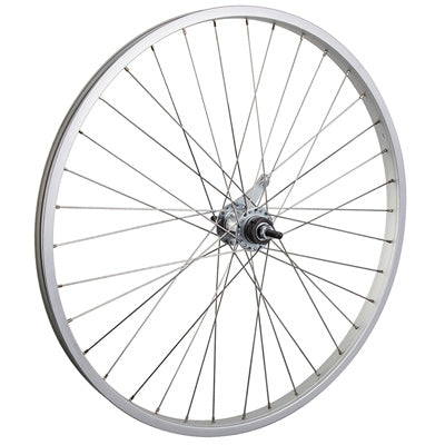 Rr Whl,26X1.75,Sil,Aly,36H 3/8'',Sw,Sil,110Mm,Cb,1S 26'' Alloy Cruiser/Comfort/Coaster Brake Wheels  Wheels  26''