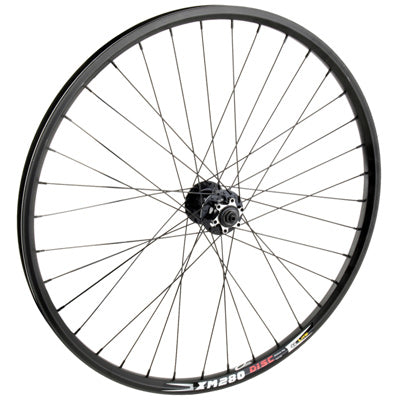 Ft Whl,26X1.5,Bk,Aly,36H Qr,Dw,Bk,100Mm,6B 26'' Alloy Mtb Disc Db Wall Wheels  Wheels  26''