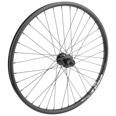 Rr Whl,26X1.5,Bk,Aly,36H Qr,Dw,Bk,135Mm,Hg,8-10S,6B 26'' Alloy Mtb Disc Db Wall Wheels  Wheels  26''