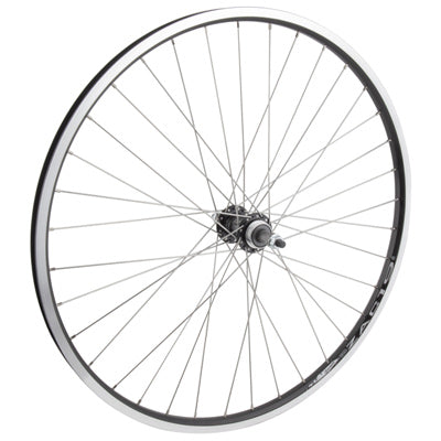 Rr Whl,26X1.5,Bk,Aly,36H 3/8'',Dw,Sil,135Mm,Fw,5-7S 26'' Alloy Mtb Db Wheels  Wheels  26''