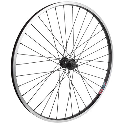 Rr Whl,26X1.5,Bk,Aly,36H Qr,Sw,Bk,135Mm,Fw,5-7S 26'' Alloy Mtb Single Wall Wheels  Wheels  26''