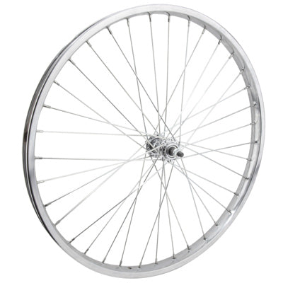 Ft Whl,26X2.125,Cp,Stl,36H 3/8'',Sw,Sil,100Mm 26'' Steel Cruiser/Comfort Wheels  Wheels  26''