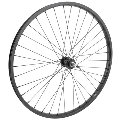 Rr Whl,26X1.75,Bk,Stl,36H 3/8'',Sw,Bk,135Mm,Fw,5-7S 26'' Steel Cruiser/Comfort Wheels  Wheels  26''