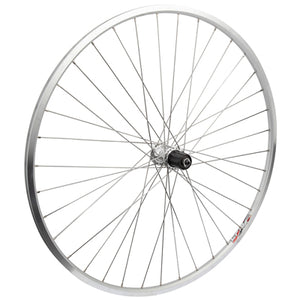 Rr Whl,700,Wei,,Aly,36H Qr,Dw,Sil,130Mm,Hg,8-10S 700C Alloy Road Double Wall Wheels  Wheels  700C