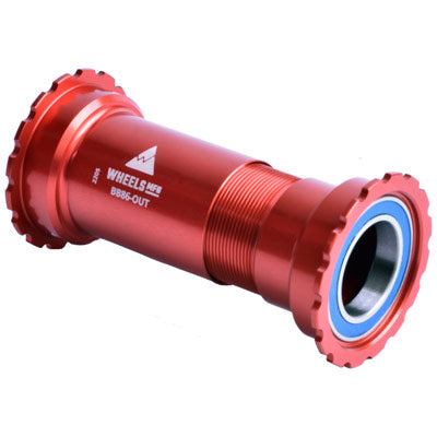 Wmfg Bb86/92,Bb,Red Press Fit,24Mm,Abec-3 Pressfit Bb86/92 Shimano Bottom Bracket  Bottombrac