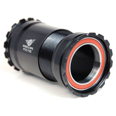 Wmfg Pf30,Bb,Thrdd Press Fit-Threaded,Angular Brg Pf30 Threaded Bottom Bracket Wheels Mfg. Bottombrac
