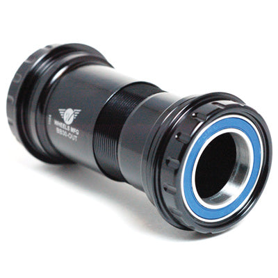 Wmfg Bb30 Conversion Kit,Blk Bb30 To Outboard-Sram 24/22Mm Bb30 To Outboard Conversion Abec-3 Wheels Mfg. Bottombrac
