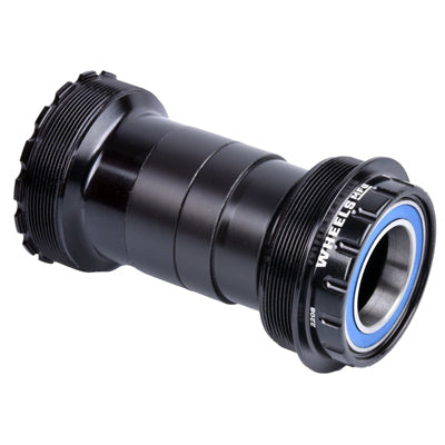 Wmfg T47 Bb,Abec 3 Bearing,Ext For 24/22Mm Shim, Blk T47 Outboard Bearing Bottom Bracket  Bottombrac