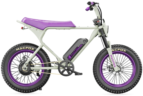 MacFox X1s Bs.Zay 500w ebike electric White / Purple