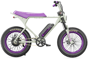 MacFox X1s Bs.Zay 500w ebike electric White / Purple