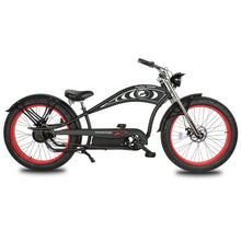 Load image into Gallery viewer, Micargi Cyclone 26" 48V 500W Electric Fat Tire Beach Cruiser