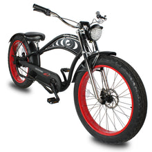 Load image into Gallery viewer, Micargi Cyclone 26" 48V 500W Electric Fat Tire Beach Cruiser