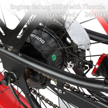 Load image into Gallery viewer, Micargi Cyclone 26" 48V 500W Electric Fat Tire Beach Cruiser