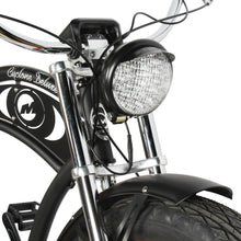 Load image into Gallery viewer, Micargi Cyclone 26" 48V 500W Electric Fat Tire Beach Cruiser