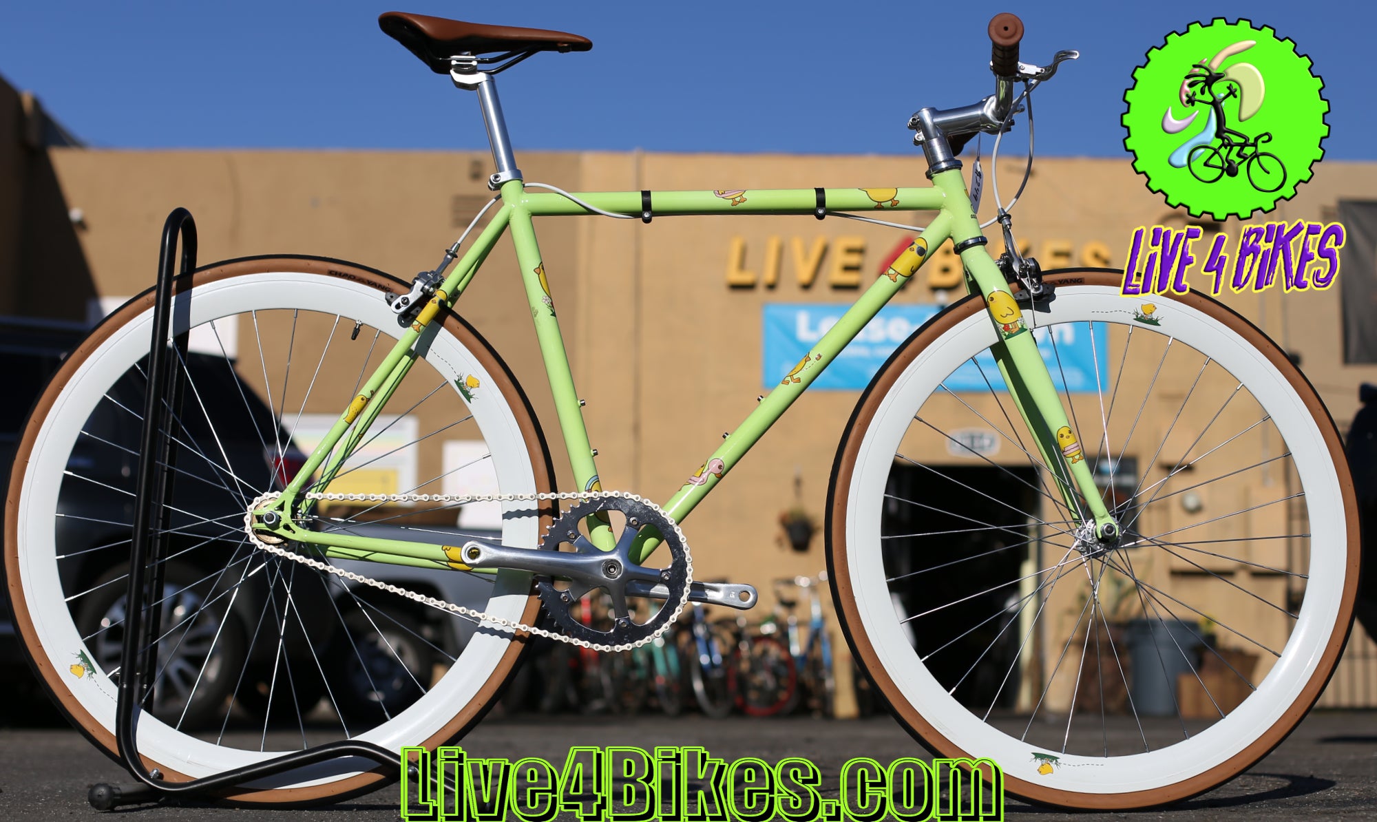 Fixie / Single Speed / One Gear bike bicycle commuter Fixie / Single Speed / One Gear bike bicycle commuter