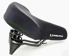Load image into Gallery viewer, UltraCycle Cruiser Gel Lycra Saddle Beach Cruiser Big Seat -Live4bikes
