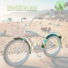 Load image into Gallery viewer, Chrome Beach cruiser 26in, 26 x 2.125 Steel Bicycle Fenders Mudguard - Live 4 Bikes