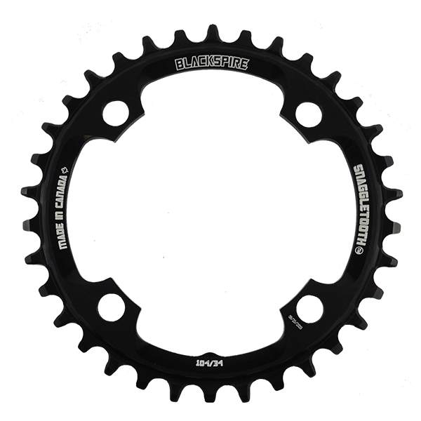 Blackspire Super Components Snaggletooth 104/34T Chainring
