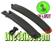 Load image into Gallery viewer, Clip-On Mountain Bike Fenders Mudguard 24-29in