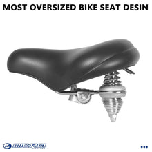 Load image into Gallery viewer, Micargi Oversized Most Comfortable Bike Seat Wide Soft Padded Bike Saddle