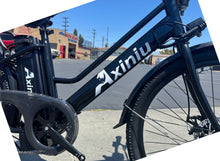 Load image into Gallery viewer, Electric City Bike For Two | 22mph 36V 13Ah | 50 Mile Rage Black